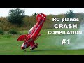 RC planes CRASH COMPILATION #1 | 4K