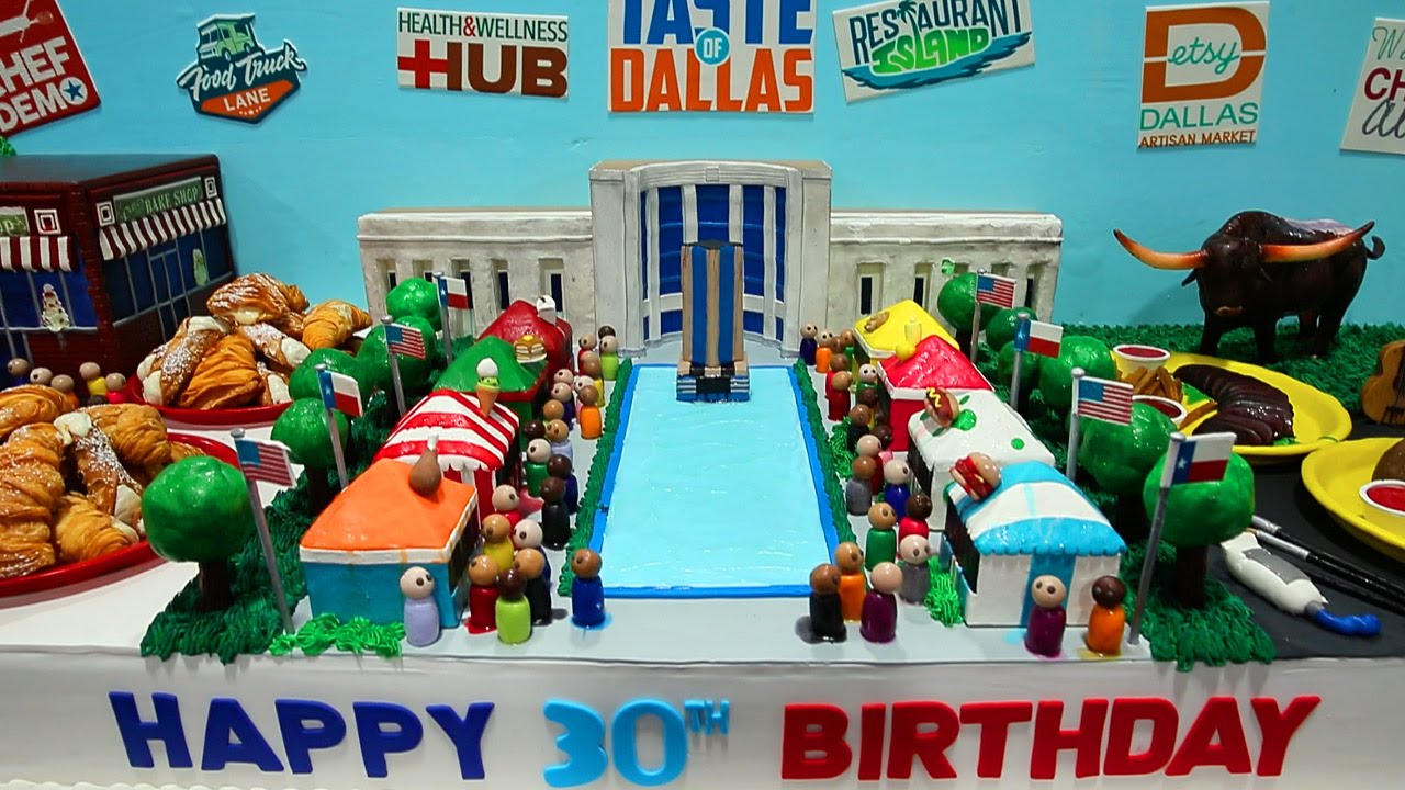 Cake Boss family creates Texassized cake resembling Fair Park, Texas