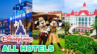 Exploring EVERY Hotel at Hong Kong Disneyland! | Full Walkthrough and Tour