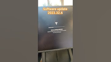 software update 2023.32.6 #tesla #modely #teslamodely #shorts