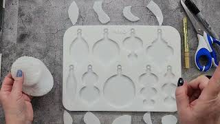 #1864 Super Quick & Easy Resin Christmas Ornaments