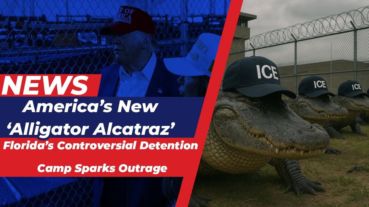 America’s New ‘Alligator Alcatraz’ Florida’s Controversial Detention Camp Sparks Outrage
