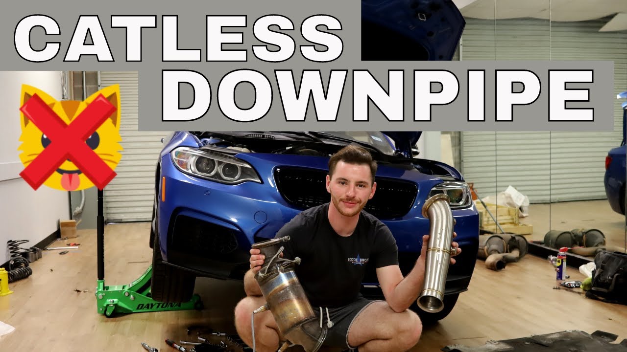 M235i Catless Downpipe Install | Sound clips | VRSF N55 Downpipe