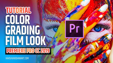Color Grading in Premiere Pro cc 2019 | Teal and Orange Film Look in Premiere Pro