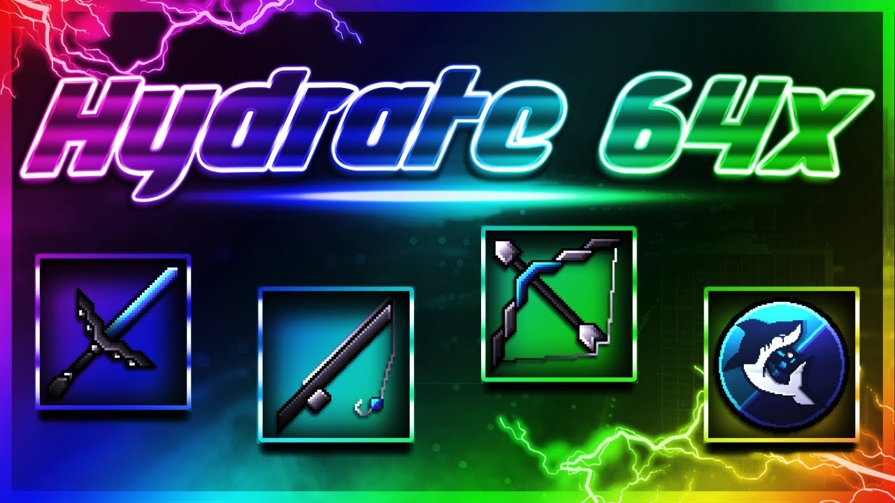 UHC ResourcePack - Hydrate [64x] [Re-Colour] [PVP]