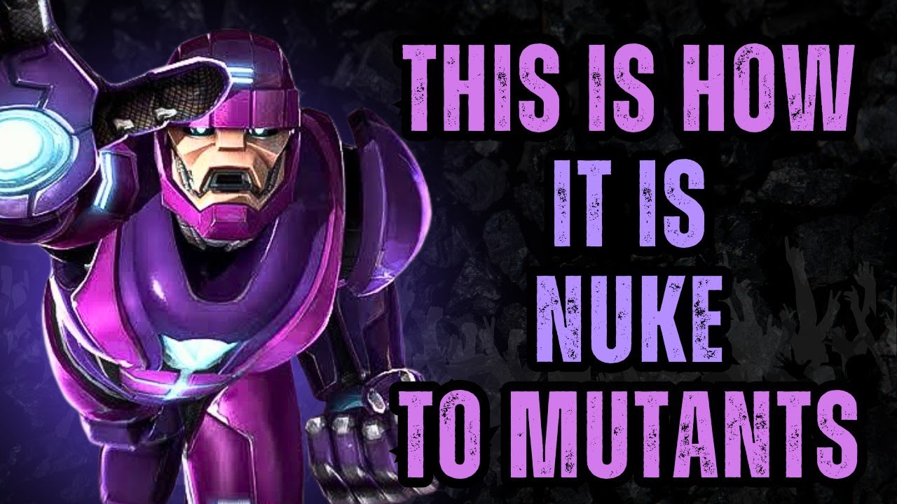 This Is How Sentinel Can Melt Mutants Greatly | 7 Star Rank 4 Gameplay Showcase | Mcoc