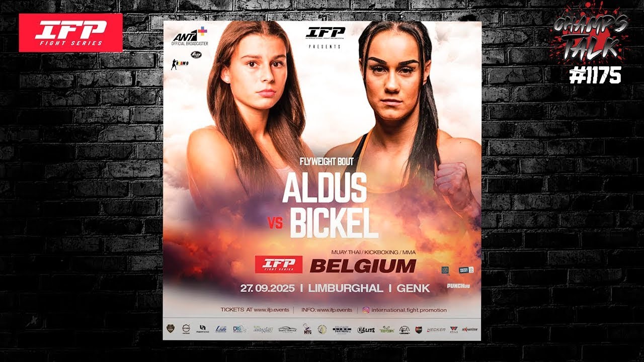 IFP FIGHT SERIES: CHEYENNE ALDUS VS. VALENCE BICKEL | GENK, LIMBURGHAL 27.09.2025 🎥 CHAMPSTALK