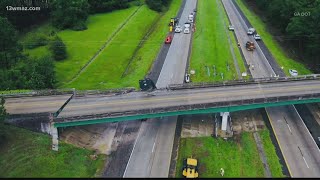 Report Driver Who Hit Georgia Bridge On I-16 Was Driving With Suspended License