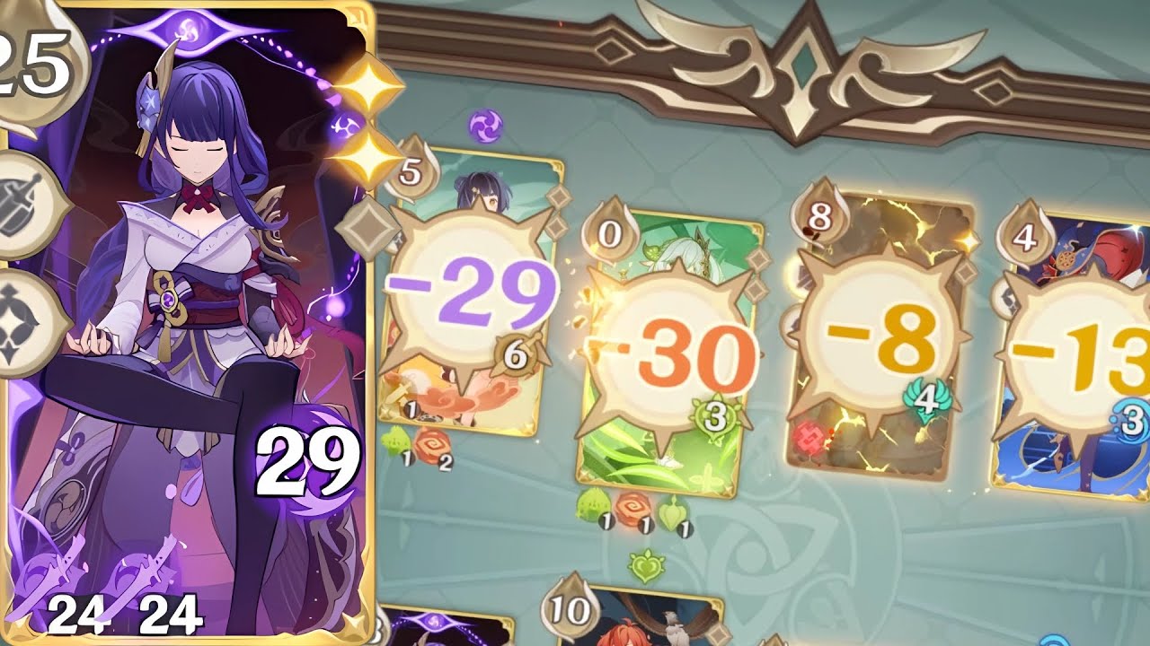 RAIDEN IS INSANELY BROKEN IN THIS GAMEMODE! 👀 | Genshin TCG - YouTube