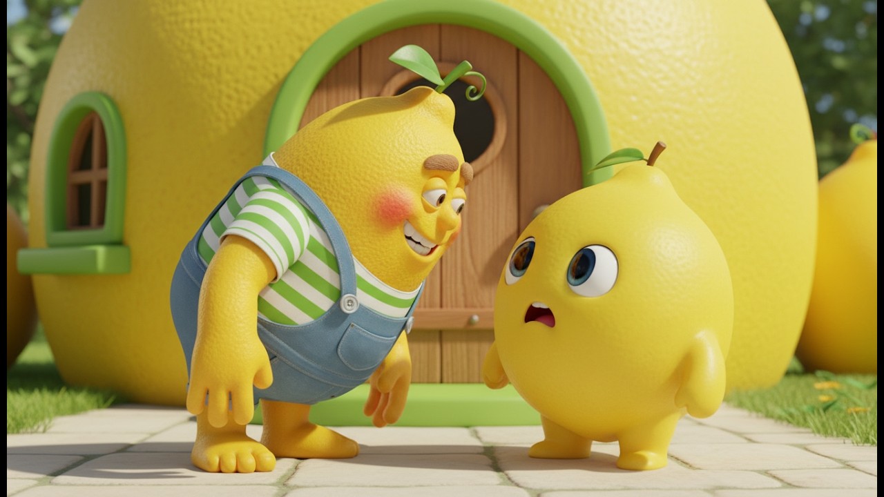 Lemon Baby’s First Day at School 🍋🎒 | A Sweet Kids Story