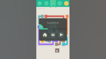 Puzzlerama Flow Bridges Expert Solution Level 24