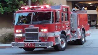 LAFD Light Force 3 Responding