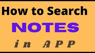 HOW TO SEARCH NOTES | Diploma | Namm Diploma screenshot 1