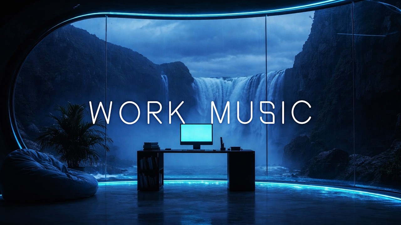 Productivity Boost Music ~ Deep Work Ambient & Concentration Background, Focus Music