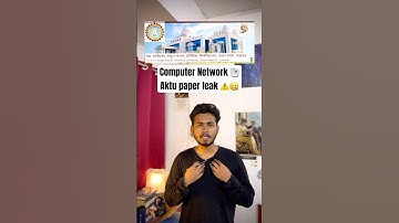 Computer Network One Shot 📚| AKTU PYQ & Important Topics 📑| In 1 minutes