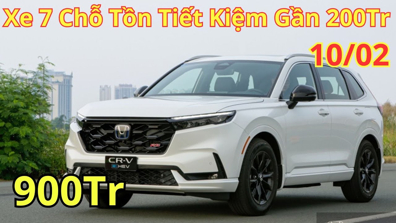✅Giá Khuyến mại Honda CRV Tháng 2. Xe 7 Chỗ Tông Tiết Kiệm Gần 200Tr, Giá Lăn Bánh Mới | Xegiatot24h