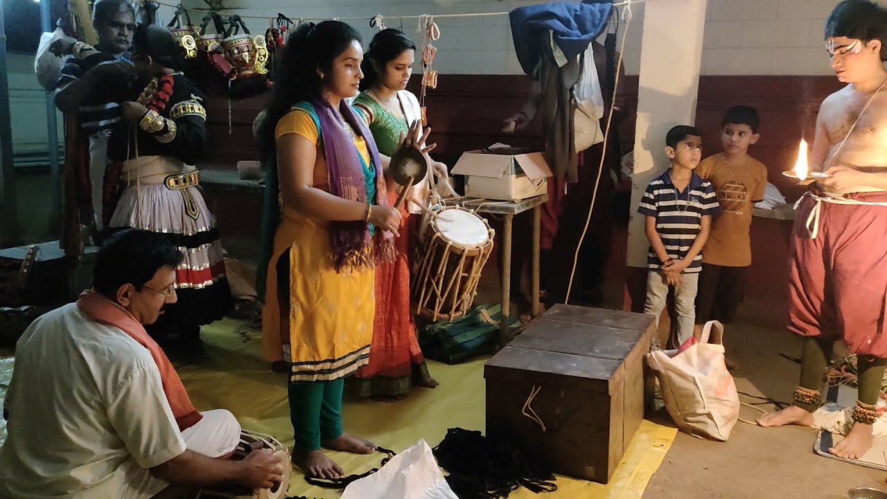 YAKSHAGANA Chowki Pooje at Bayaru Panchalingeshwara Temple