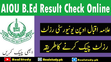 AIOU BA B.com BS B.ed Result 2022 Check Online | Breaking News