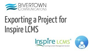 10 Exporting a Project for Inspire LCMS