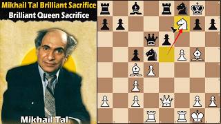 Mikhail Tal Brilliant Sacrifices | Tal vs Chandler 1974