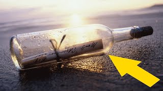 When Two Beachcombers Found A Message In A Bottle, The Note Inside Gave A Rare Glimpse Into The Past