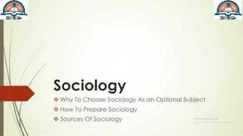 Why To opt sociology as an optional Subject. CSS/PMS sociology preparation By Muzzafar sarfraz 2021.