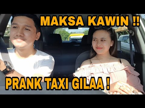 MAKSA PENUMPANG NGAJAK KAWIN, SAMPE MAU TURUN WKWKK | PRANK TAXI ONLINE