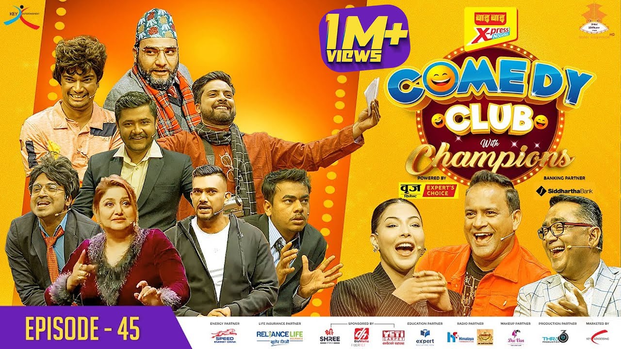 ⁣WAI WAI XPRESS COMEDY CLUB WITH CHAMPIONS | EPI 45  || Jitu Nepal, Samragyee Shah, Kapil Rijal