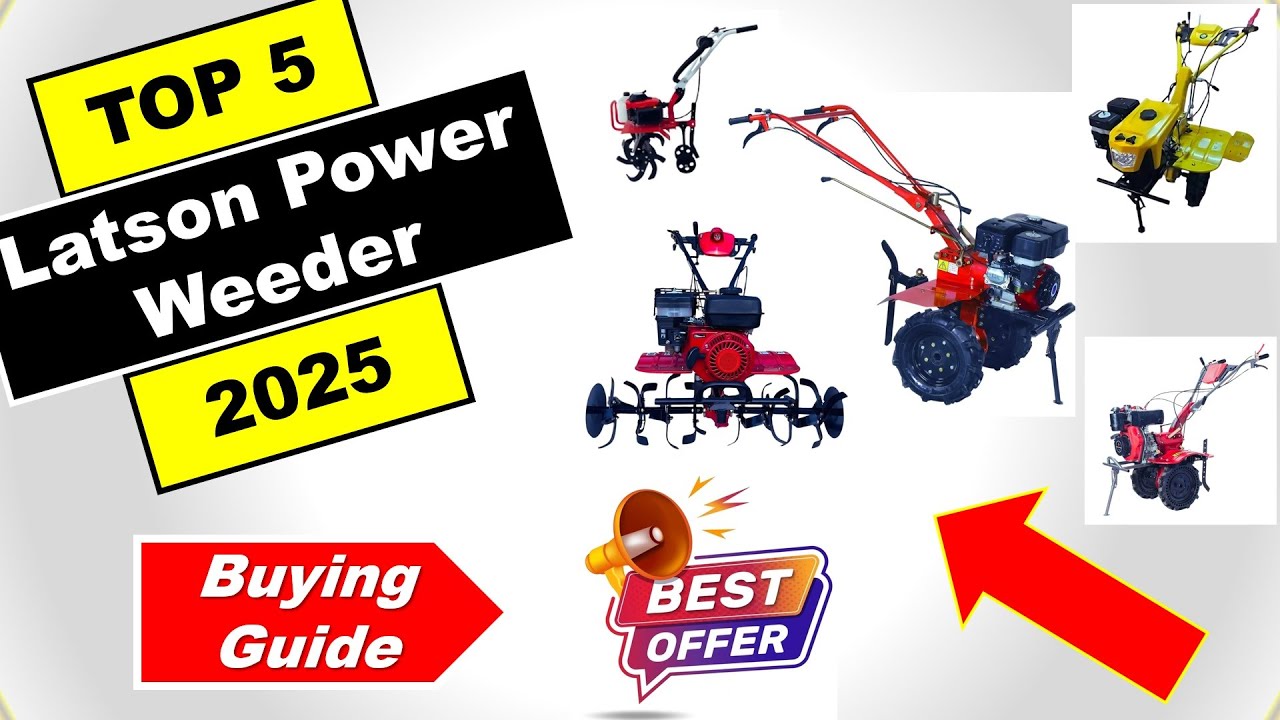 Top 5 Best Latson Power Weeder in India 2025 ⚡ Latson Power Tiller ...