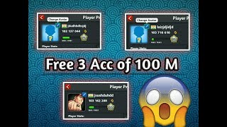 How to get 3 acc of 100 m !FREE😱😱😱😱