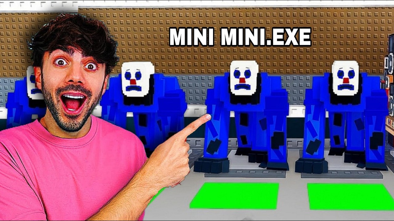 LA MEJOR BASE DE MINI MINI.EXE en ROBA UN PAYASO 🤡