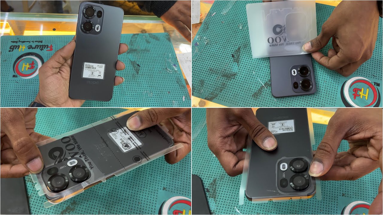 Oppo Reno 13 Pro 5g Back Glass Protector | Oppo Reno 13 Back Lamination Full Body Cover Skin Wrap