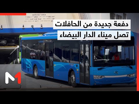 دفعة جديدة من الحافلات تصل الدار البيضاء