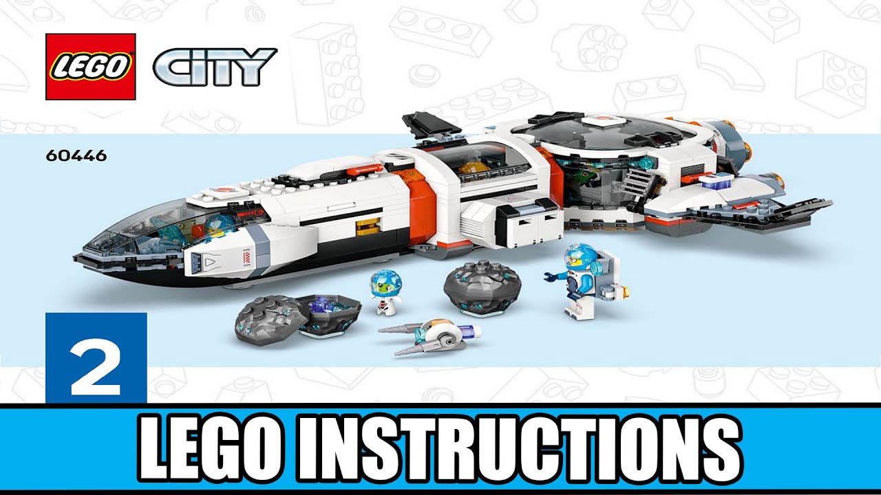 null参考書セット2 LEGO Instructions - City - 60446 - Modular Galactic Spaceship