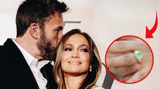 JENNIFER LOPEZ Green Engagement Ring ~ BEN AFFLECK Propose Again To Jlo