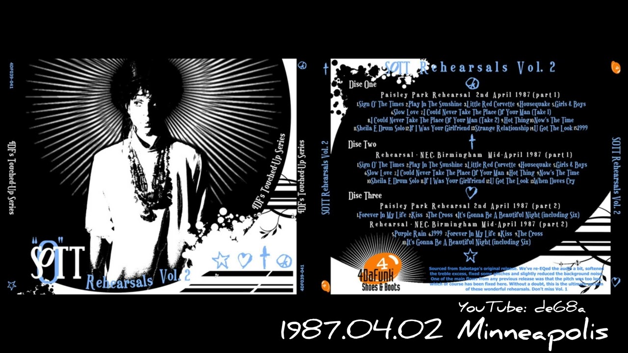 1987.04.02 Prince - Minneapolis , Paisley Park (