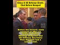 China & US Defense Chiefs Chat Before Banquet