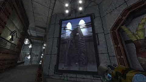 an isolated unreal tournament 2004 map