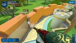 Power Wash Simulator Episode 174. The parapet wall & 9th hole mini-golf course OCD Style