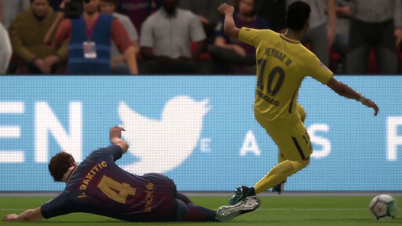 FIFA 18 - FC Barcelona vs PSG - Gameplay (HD) [1080p60FPS]