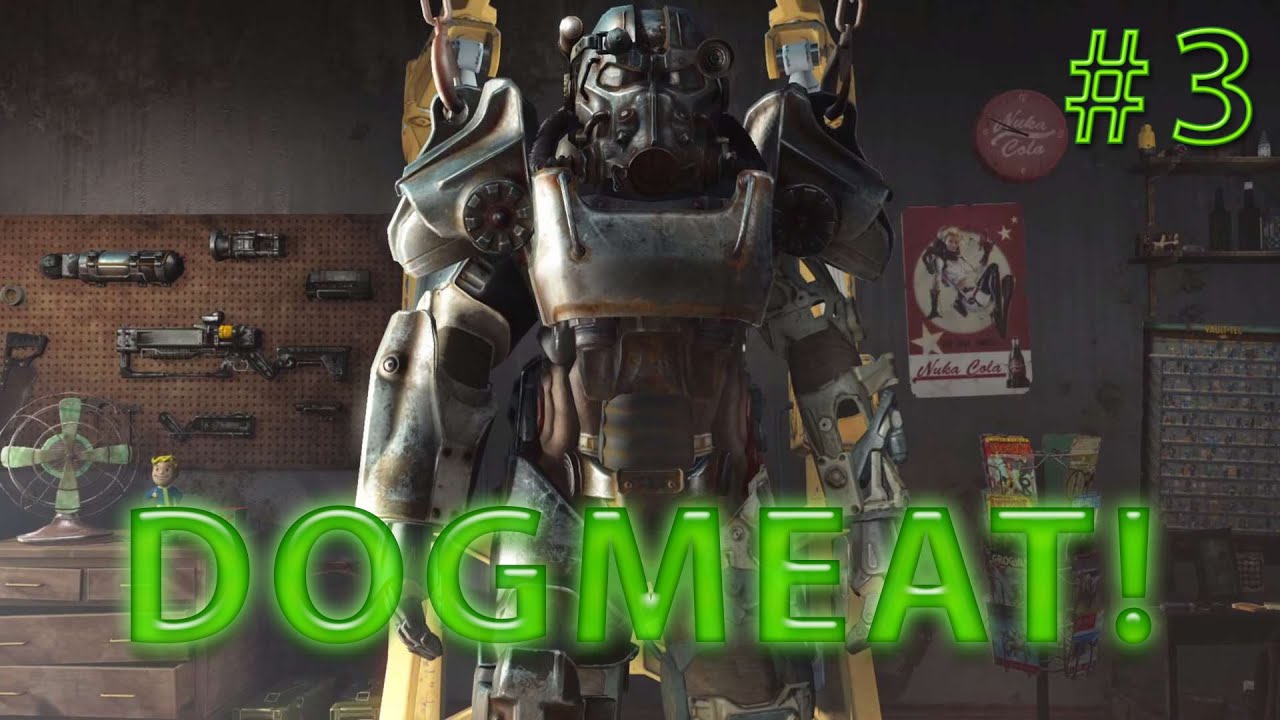 Fallout 4 3 DOGMEAT! carry my stuff? (PC Ultra) YouTube