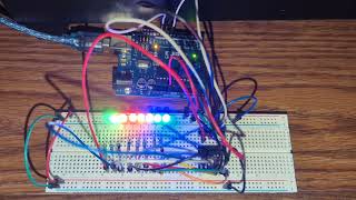 ELCTEC 172-200 Lesson 24 Shift Register LEDs in sequence