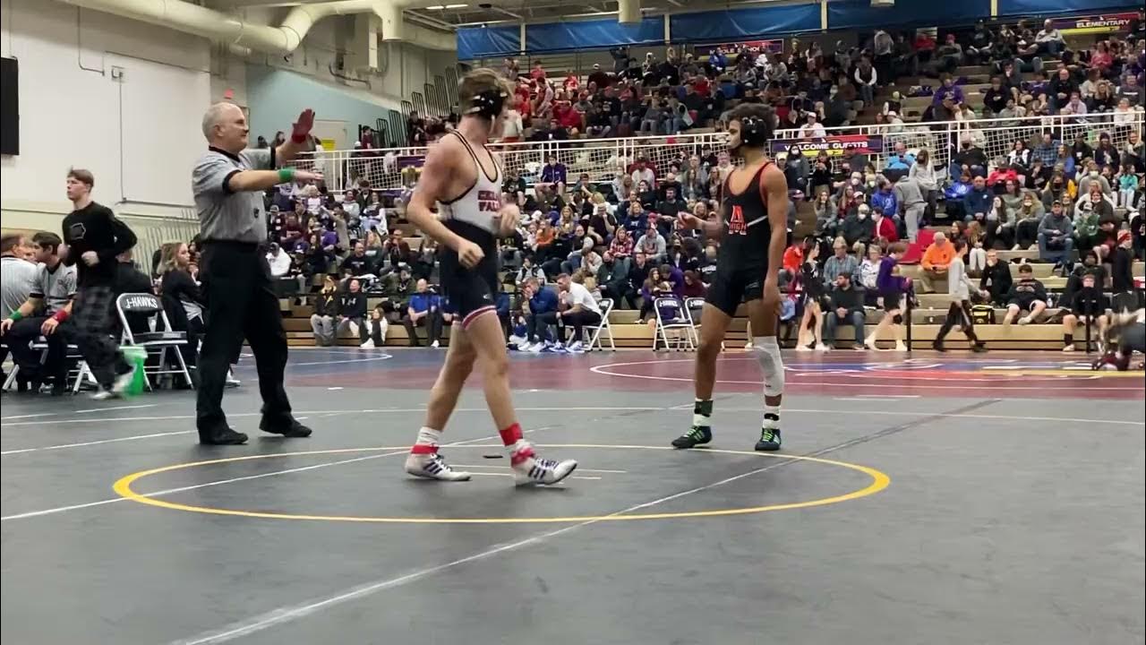 Ed Winger Tournament, Jabari’s 1st match, 1/22/22 YouTube