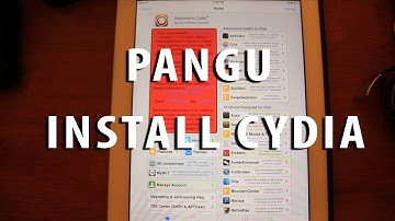 Pangu  - Install Cydia on iOS 8.x