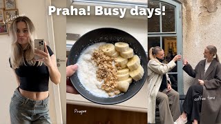 Praha, busy days!!! nakupování, kavárny, natáčení contentu
