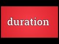 Duration Meaning Mp3 Song