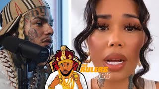 6IX9INE CALLED DEADBEAT BY SARA MOLINA AFTER TELLING WACK 100 HE PROVIDES FOR HIS DAUGHTER