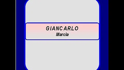 "Giancarlo" - Marcia - P. Ferraro/G. Gemmiti