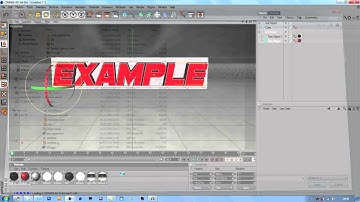 Intro Tutorial / Cinema 4D  ( Part 1 )