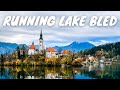 LAKE BLED VIRTUAL RUNNING TOUR IN 4K | Lake Bled, Slovenia